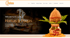 Desktop Screenshot of jishnuvasudevannamboothiri.com