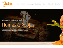 Tablet Screenshot of jishnuvasudevannamboothiri.com